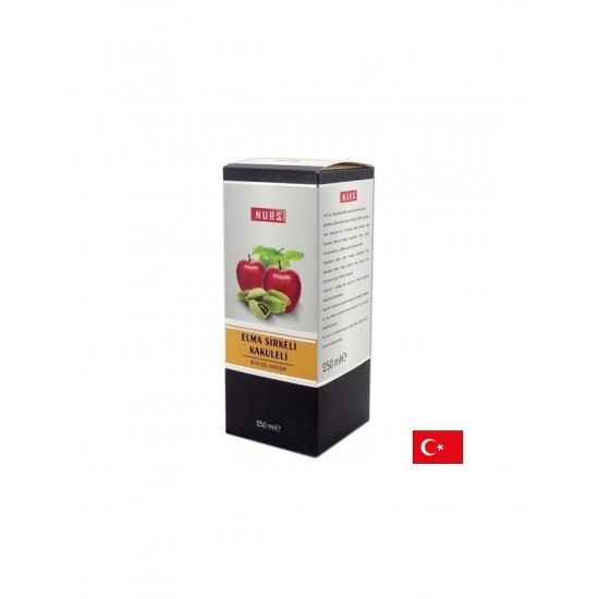 Билкова смес от ябълков оцет и кардамон – За добро храносмилане и контрол на апетита, 250 ml