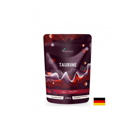 Таурин – За енергия, концентрация и мускулна издръжливост, 1000 mg, 1 kg прах