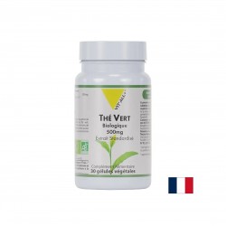 Зелен чай – Антиоксидантна защита и контрол на теглото, 500 mg, 30 капсули