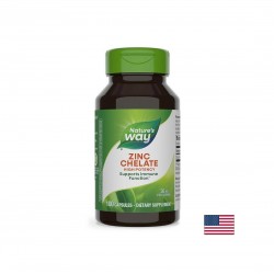 Zinc Chelate/ Цинк (хелат) х 100 капсули Nature’s Way