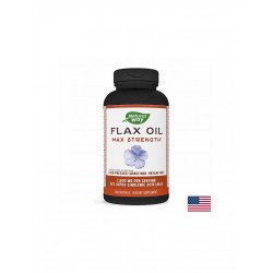 Flax Oil Max Strenght 57% ALA/ Ленено масло 1300 mg х 200 капсули Nature’s Way
