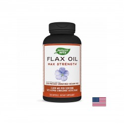 Flax Oil Max Strenght 57% ALA/ Ленено масло 1300 mg х 200 капсули Nature’s Way