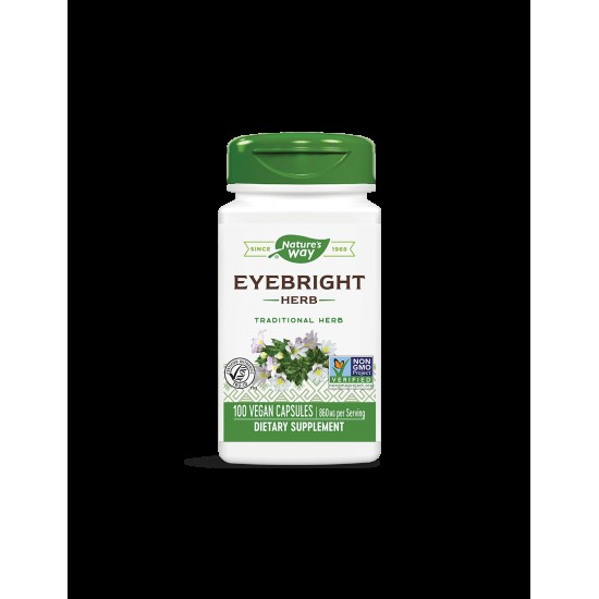 Eyebright Herb - Очанка – билка за здрави очи, 430 mg, 100 капсули  Nature’s Way