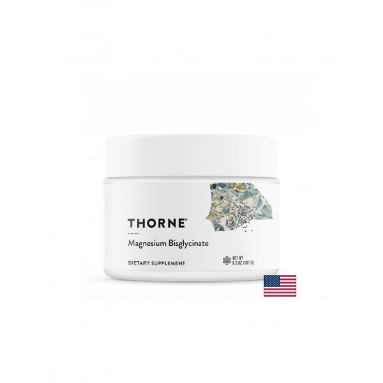 Магнезий (бисглицинат) – високоусвоим, високодозиран - При стрес, безсъние и мускулни крампи, 187 g, прах