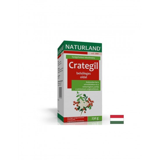 Сърдечен тонус и спокойствие с глог и маточина Crategil, 230 g