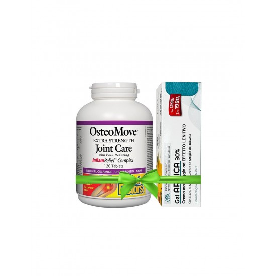 Промо пакет за здрави стави - ОстеоМуув 120 таблетки + масажен гел с арника 150 ml