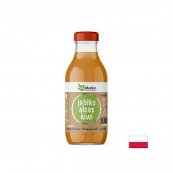 Ябълка + Алое + Киви – За храносмилане и свеж тонус, сок 300 ml