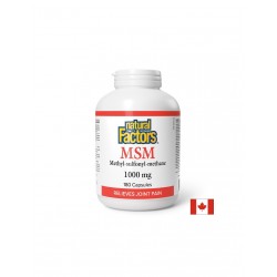 МСМ – За гъвкави и подвижни стави, 1000 mg, 180 капсули