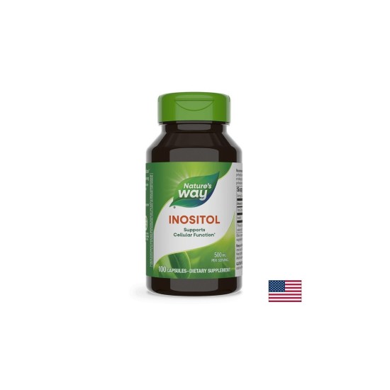 Inositol / Инозитол / Витамин В8  500 mg х 100 капсули Nature’s Way