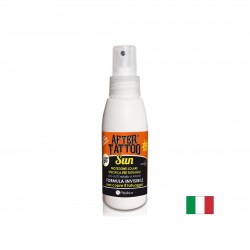 Слънцезащитен спрей SPF 50+ – За татуирана кожа с алое вера и витамин Е, After Tattoo Sun, 75 ml