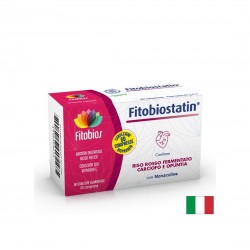 Червен ориз 199 mg + Артишок 300 mg – Контрол на холестерола и липиден баланс, Fitobiostatin®, 60 таблетки
