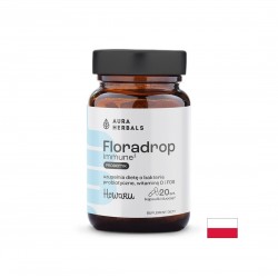 Пробиотик + Витамин D3 – Имунитет и здраве на червата Floradrop, 10 млрд. CFU, 20 капсули