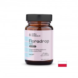 Пробиотик за жени – Интимен баланс и чревно здраве Floradrop, 15 млрд. CFU, 20 капсули