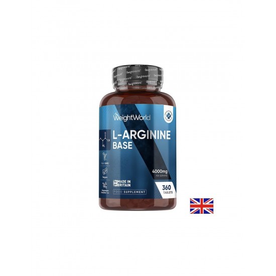 Мускулна функция - L-Аргинин, 1000 mg х 360 таблетки