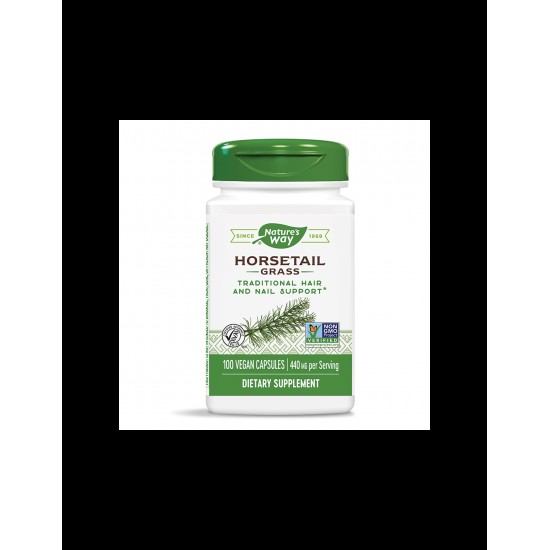 Horsetail Grass/ Полски хвощ (трева) 440 mg x 100 капсули Nature’s Way