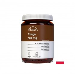 Чага – Имунитет и баланс на кръвната захар, 500 mg, 60 капсули