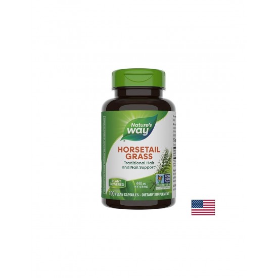 Horsetail Grass/ Полски хвощ (трева) 440 mg x 100 капсули Nature’s Way