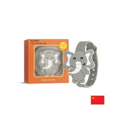 Репелентна гривна „Слонче“ за деца – Натурална защита от комари с етерични масла Репелентна гривна „Слонче“ за деца – Натурална защита от комари с етерични масла