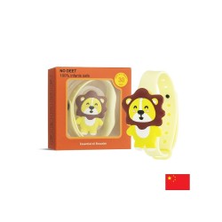 Репелентна гривна „Лъвче“ за деца – Натурална защита от комари с етерични масла