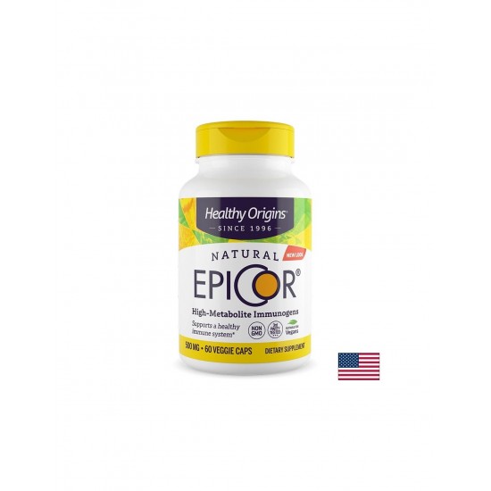 Ферментирали дрожди EpiCor® – Имунитет и здравословна чревна флора, 500 mg, 30 капсули