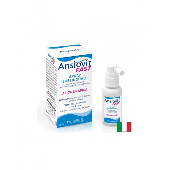 Пасифлора, L-теанин и 5-HTP – Бързо действие при стрес и напрежение, спрей 30 ml