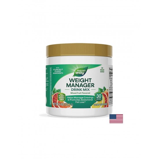 Формула за контрол на апетита, теглото и коремните мазнини - Weight Manager 170.7 g прах, с плодов вкус