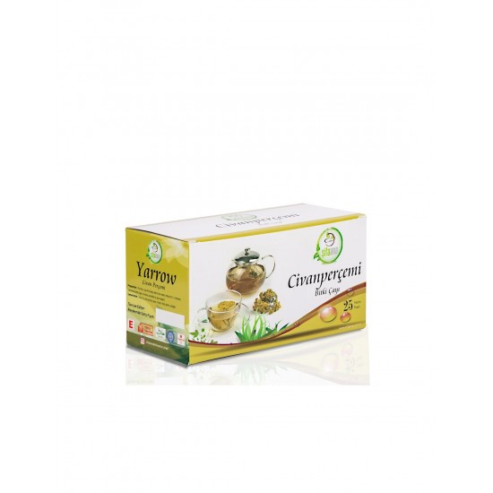 Чай от бял равнец – За храносмилане и женско здраве, 25 филтърни пакетчета