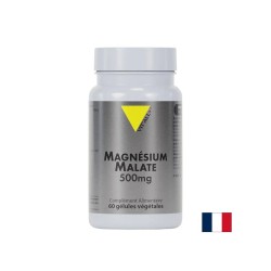 Магнезий (малат) – Енергия, мускули и сърдечна функция, 500 mg, 60 капсули