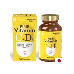 Витамин C 1000 mg + D3 – Имунитет и жизненост, 60 капсули