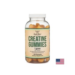 Креатин – за сила и издръжливост при спорт, 1 g, 120 желирани таблетки