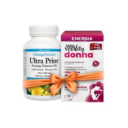 Промопакет „Хубава жена“  - Вечерна иглика + подарък SanaVitality Donna