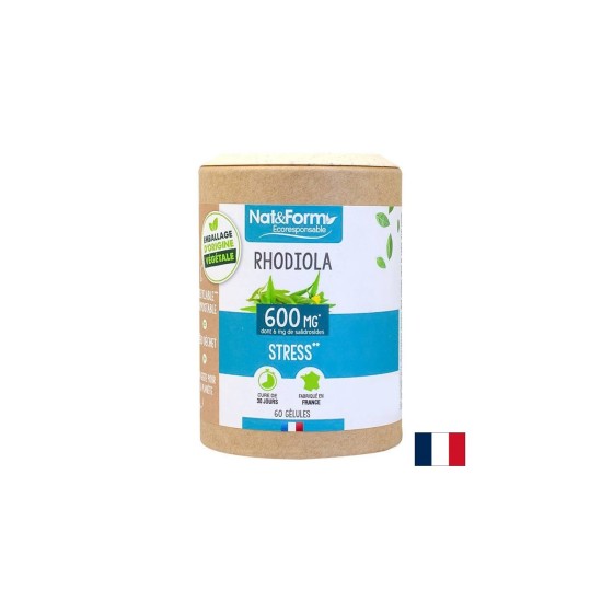 Златен корен (Родиола) – Енергия, тонус и адаптация при стрес, 300 mg, 60 капсули