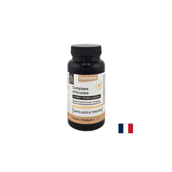 Комплекс за здрави стави с колаген, хиалуронова киселина и яйчена мембрана Ovomet®, 60 капсули