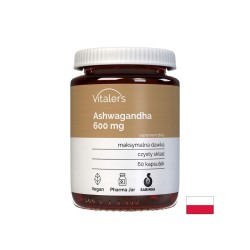 Ашваганда – Срещу стрес, тревожност и нервно напрежение, 600 mg, 60 капсули