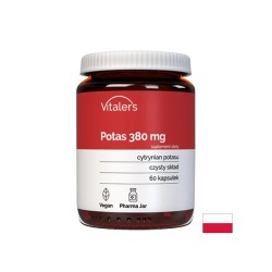 Калий – Срещу крампи, умора и високо кръвно, 380 mg, 60 капсули