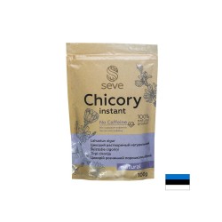 Кафе от корен на цикория - Източник на фибри за добро храносмилане - Разтворима напитка, 100 g прах