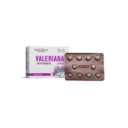Валериана 60 mg + Витамин B6 1.5 mg – Спокойствие и баланс на нервната система, 50 таблетки