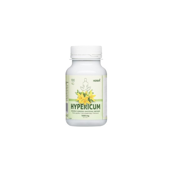 Жълт кантарион – Емоционален баланс и спокойствие, 100 mg, 100 таблетки