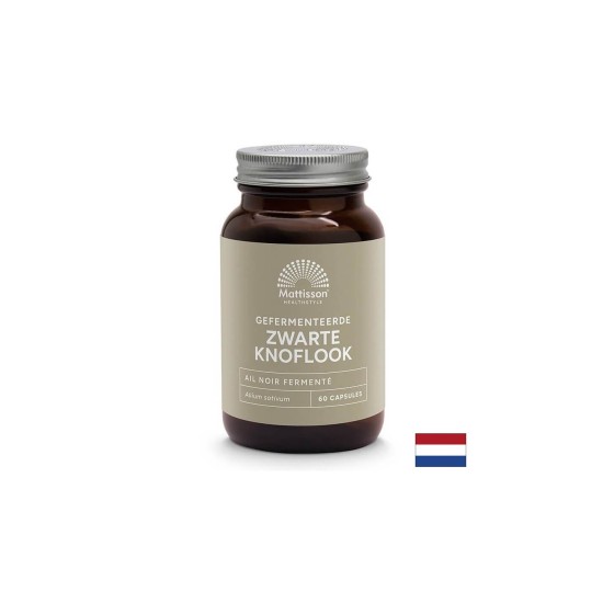 Имунитет - Черен чесън ABG10+, 250 mg х 60 капсули Mattisson Healthstyle