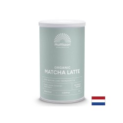 Лате с матча, джинджифил и цейлонска канела Био, 140 g прах Mattisson Healthstyle