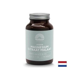 Релакс за мускулите и подкрепа за сърцето - Магнезий (цитрат, малат), 120 капсули Mattisson Healthstyle