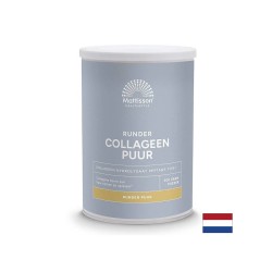 За красива коса, кожа и здрави стави - Говежди колаген тип I, 300 g прах Mattisson Healthstyle