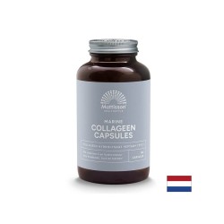 Рибен колаген (тип 1) с витамин С и хиалуронова киселина - Marine Collagen Peptan, 180 капсули Mattisson Healthstyle