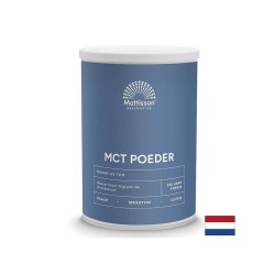 Средноверижни триглицериди на прах – Чист кокос, 330 g Mattisson Healthstyle