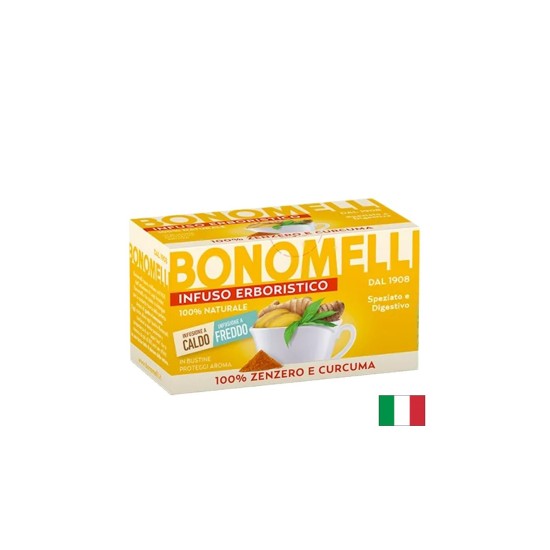 Джинджифил и куркума (билков чай) – Тонизиране и антиоксидантна защита, 16 пакетчета