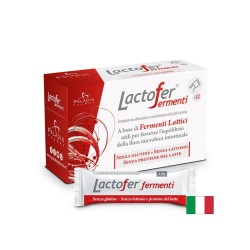 Пробиотик Lactofer Fermenti – При подут корем, чревен дискомфорт и за имунна защита, 5 млрд. CFU, 12 сашета
