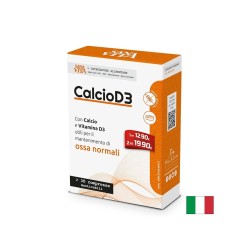 Калций 600 mg + Витамин D3 20 μg – За здрави кости и зъби, 30 дъвчащи таблетки