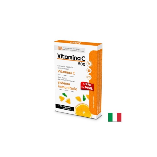 Витамин C – За силен имунитет и защита от настинка, 1000 mg х 30 дъвчащи таблетки