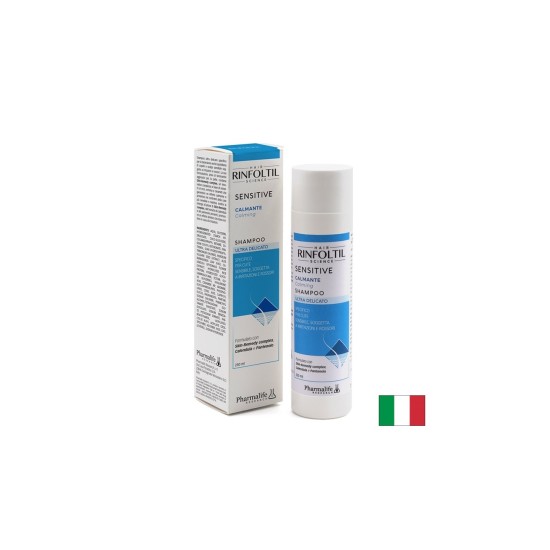 Успокояващ шампоан за чувствителен скалп с алое, невен и хиалуронова киселина, 250 ml