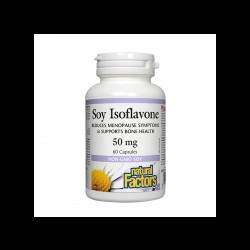 Soy Isoflavone/ Соя Изофлавони 50 mg х 60 капсули Natural Factors